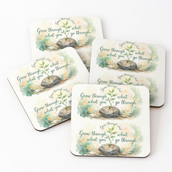 Item preview, 1 Grow Throught What You Go Through designed and sold by ART ATTACK ZONE.