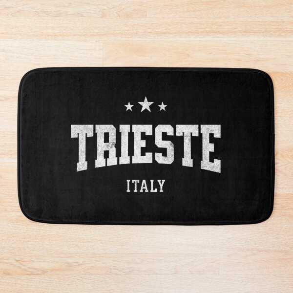 Item preview, Trieste Italy Vintage Varsity Distressed Retro College Travel Design designed and sold by NiceTeeClub.