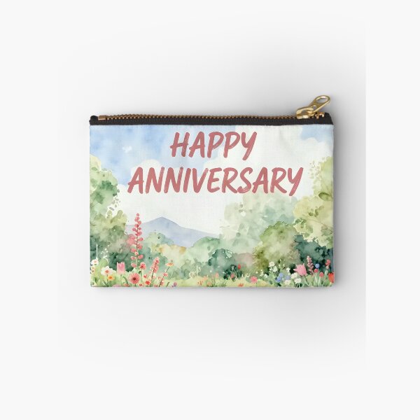 Item preview, Happy Anniversary – Romantic Spring Garden Love designed and sold by Nomad-Maynard.