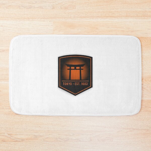 Item preview, Tokyo Torii Gate Crest — Shield Badge Logo designed and sold by Shutter-Dragon.