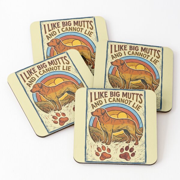 Item preview, I Like Big Mutts Funny Dog Lover Quote designed and sold by d247.