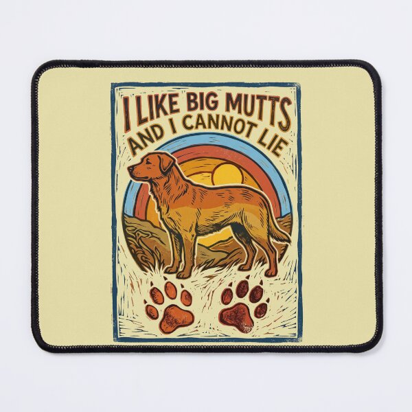 Item preview, I Like Big Mutts Funny Dog Lover Quote designed and sold by d247.