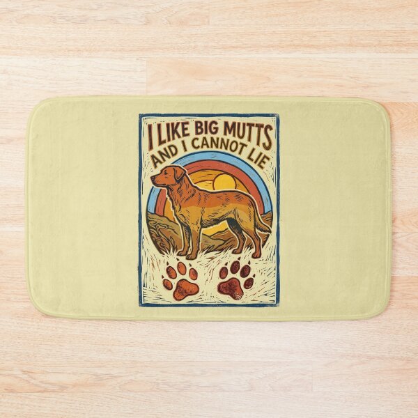 Item preview, I Like Big Mutts Funny Dog Lover Quote designed and sold by d247.
