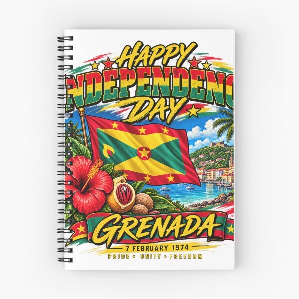 Item preview, Happy Grenada Independence Day 1974 designed and sold by timiparkerart.