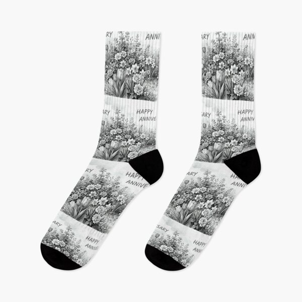 Item preview, Happy Anniversary – Romantic Spring Garden Love designed and sold by Nomad-Maynard.