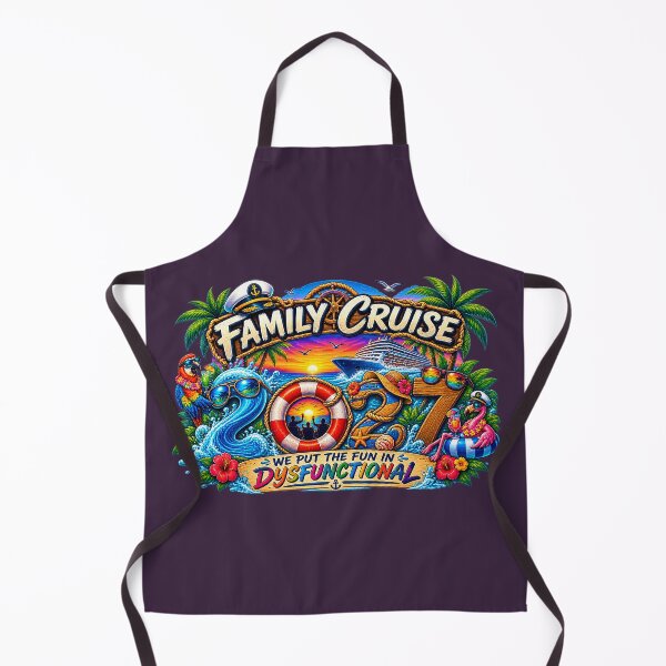 Item preview, TRAVEL COLLECTION - FAMILY CRUISE - 2027 - WE PUT THE FUN IN DYSFUNCTIONAL v2 designed and sold by WheelieGdArt.