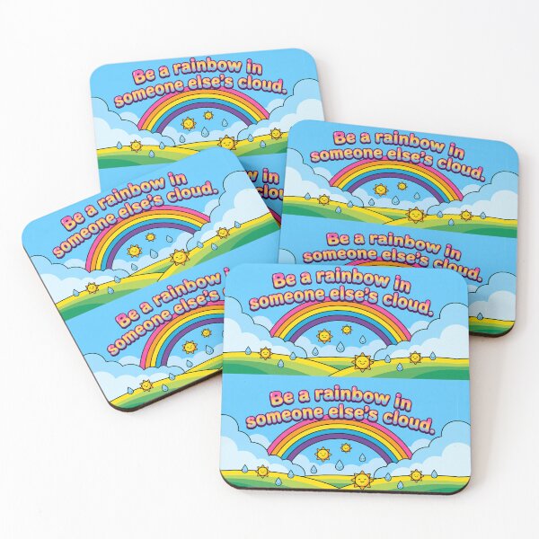 Item preview, Be a Rainbow In Someone Else Cloud designed and sold by ART ATTACK ZONE.