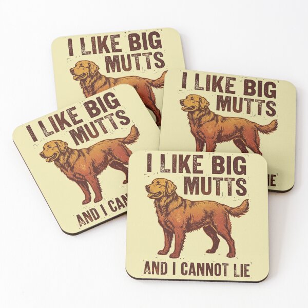 Item preview, I Like Big Mutts And I Cannot Lie Dog Lover designed and sold by d247.