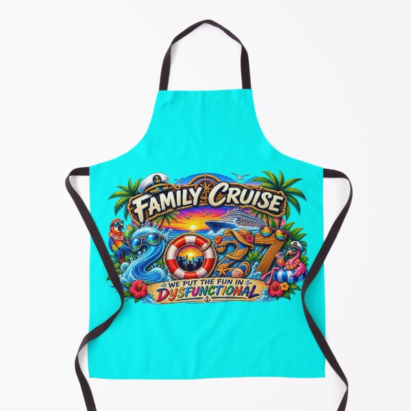 Item preview, TRAVEL COLLECTION - FAMILY CRUISE - 2027 - WE PUT THE FUN IN DYSFUNCTIONAL v3 designed and sold by WheelieGdArt.