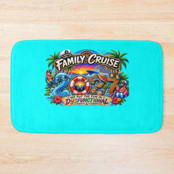 Item preview, TRAVEL COLLECTION - FAMILY CRUISE - 2027 - WE PUT THE FUN IN DYSFUNCTIONAL v3 designed and sold by WheelieGdArt.