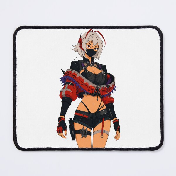 Item preview, Masked Punk Assassin – Retro Cartoon Pin-Up designed and sold by Hollow Moon Studios..