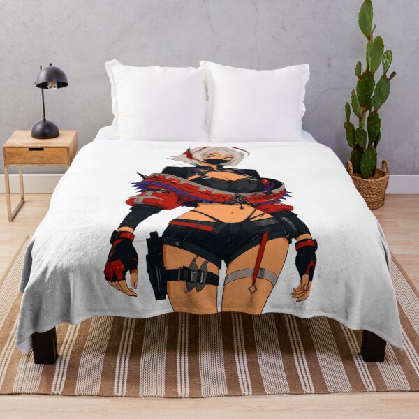 Item preview, Masked Punk Assassin – Retro Cartoon Pin-Up designed and sold by Hollow Moon Studios..