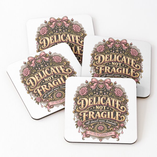 Item preview, Delicate Not Fragile Sad Girl Design designed and sold by InkroarCo.