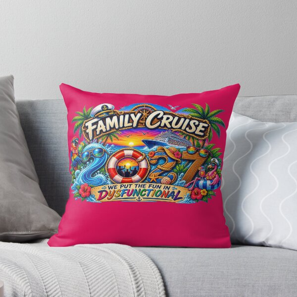 Item preview, TRAVEL COLLECTION - FAMILY CRUISE - 2027 - WE PUT THE FUN IN DYSFUNCTIONAL v4 designed and sold by WheelieGdArt.