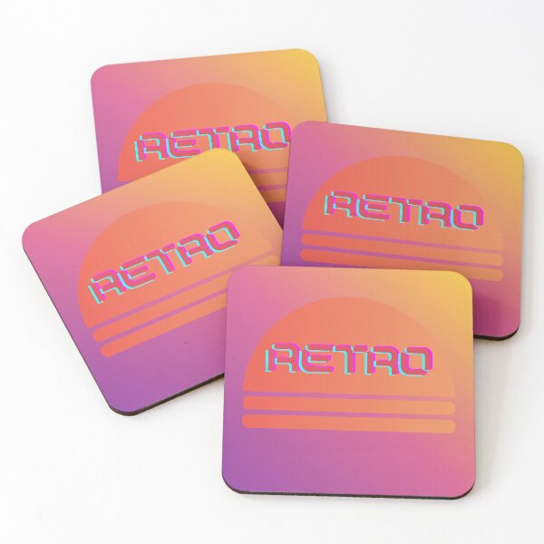 Item preview, Retro 80s Synthwave Sunset Typography designed and sold by pazis00.