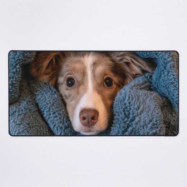 Item preview, Australian Shepherd in Blanket 01 designed and sold by Elisabeth Lucas.