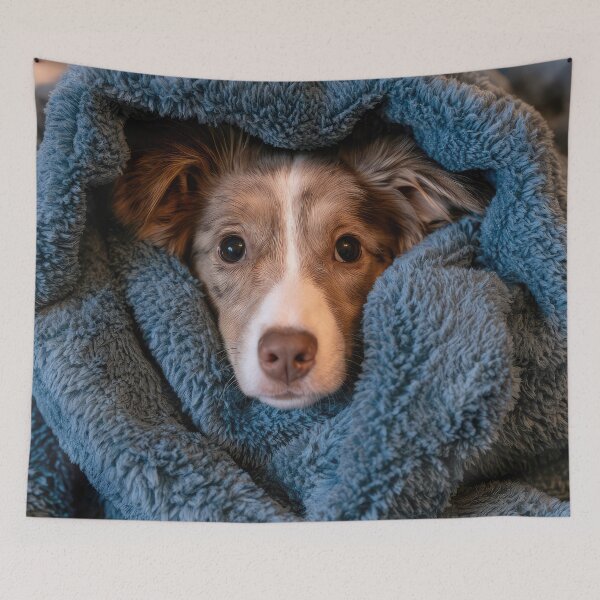 Item preview, Australian Shepherd in Blanket 01 designed and sold by Elisabeth Lucas.