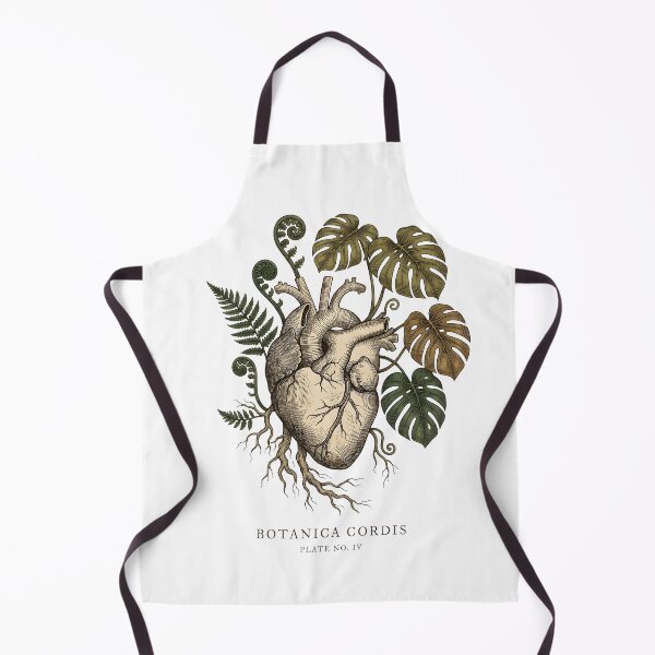Item preview, Botanical Anatomical Heart Monstera Roots Vintage Plant Lover Art designed and sold by WorldShop17.