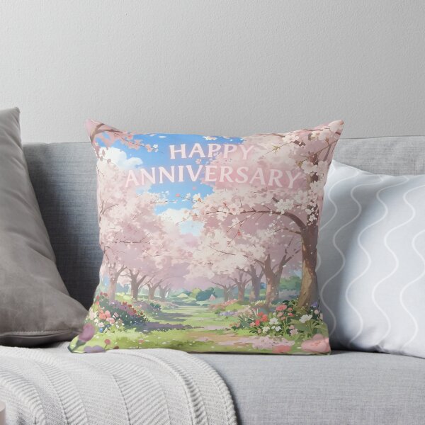 Item preview, Happy Anniversary – Romantic Spring Garden Love designed and sold by Nomad-Maynard.