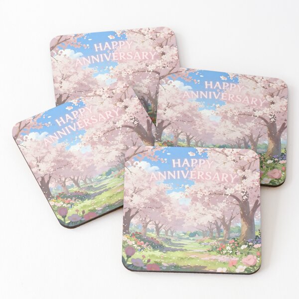 Item preview, Happy Anniversary – Romantic Spring Garden Love designed and sold by Nomad-Maynard.