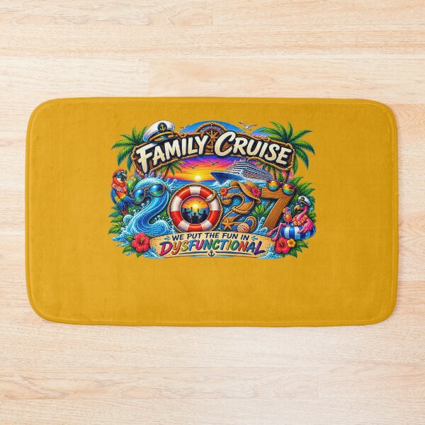 Item preview, TRAVEL COLLECTION - FAMILY CRUISE - 2027 - WE PUT THE FUN IN DYSFUNCTIONAL v5 designed and sold by WheelieGdArt.