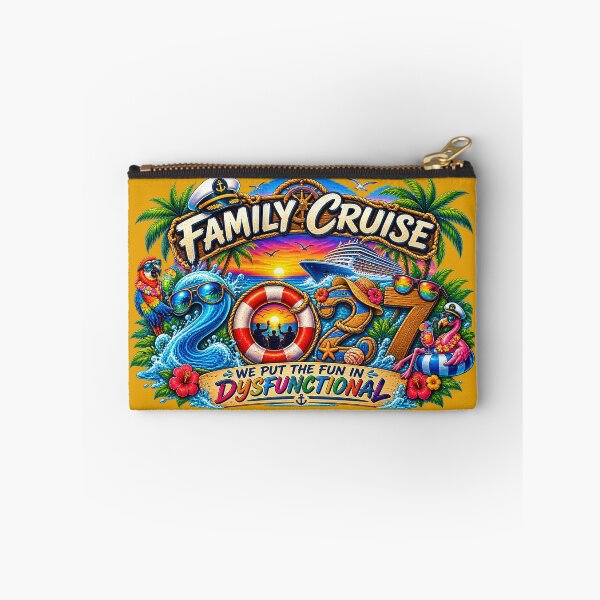 Item preview, TRAVEL COLLECTION - FAMILY CRUISE - 2027 - WE PUT THE FUN IN DYSFUNCTIONAL v5 designed and sold by WheelieGdArt.