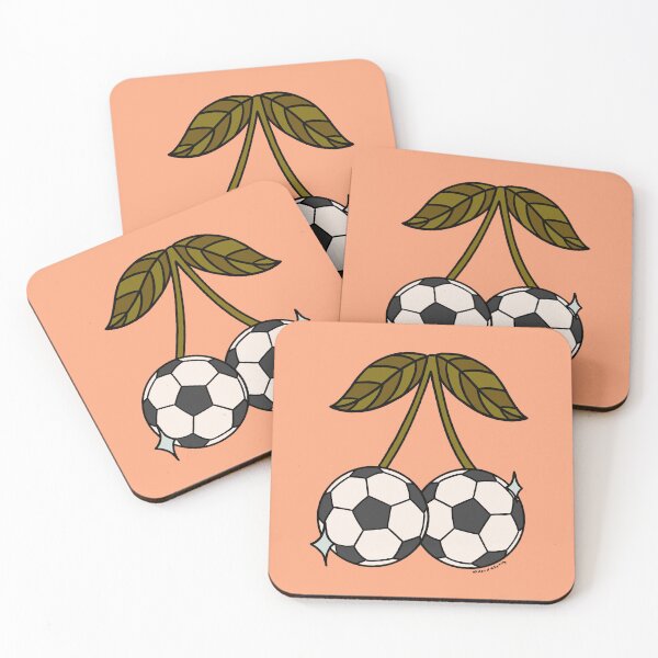Item preview, Soccer Ball Cherries designed and sold by doodlebymeg.