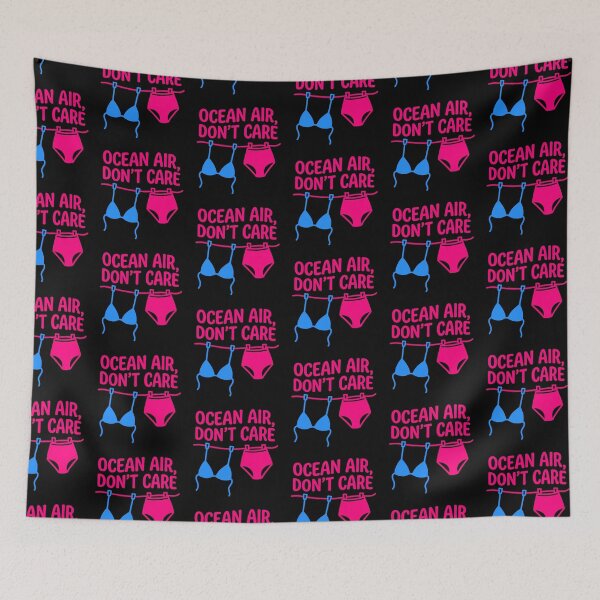 Item preview, Ocean Air Don't Care - Retro Neon 90s Beach Vacation designed and sold by MavtM.
