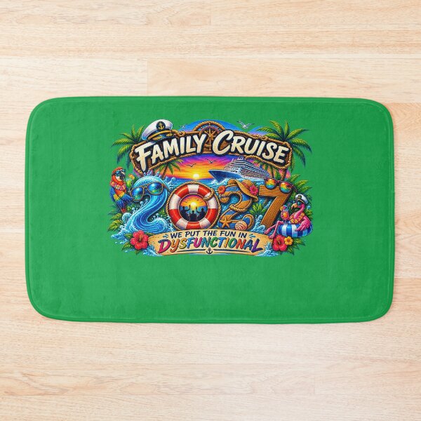 Item preview, TRAVEL COLLECTION - FAMILY CRUISE - 2027 - WE PUT THE FUN IN DYSFUNCTIONAL v6 designed and sold by WheelieGdArt.