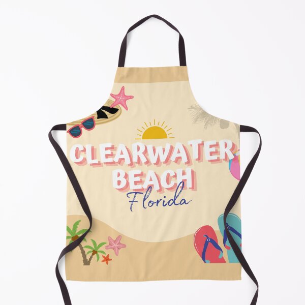 Item preview, Clearwater Beach Florida Retro Summer Sun Design designed and sold by DonnaRaine.