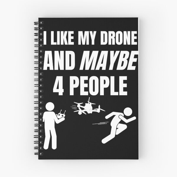 Item preview, Minimalist text, drone pilot designed and sold by BloodyTeapot.