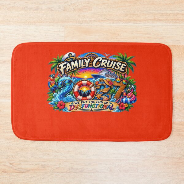 Item preview, TRAVEL COLLECTION - FAMILY CRUISE - 2027 - WE PUT THE FUN IN DYSFUNCTIONAL v7 designed and sold by WheelieGdArt.