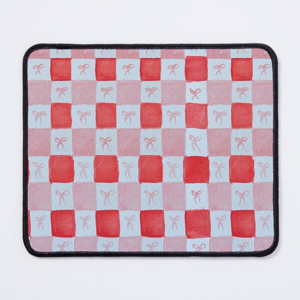 Item preview, Pink and Red Checkers and Bows designed and sold by GreenTStudio.