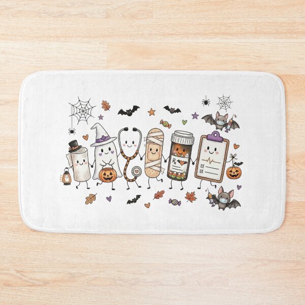 Item preview, Halloween Nurse Cute Spooky Medical Doodles designed and sold by Berkako.