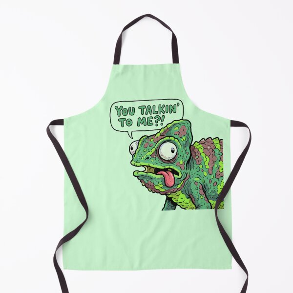 Item preview, Colorful Chameleon Cartoon You Talking To Me designed and sold by ThreadRiotTees.
