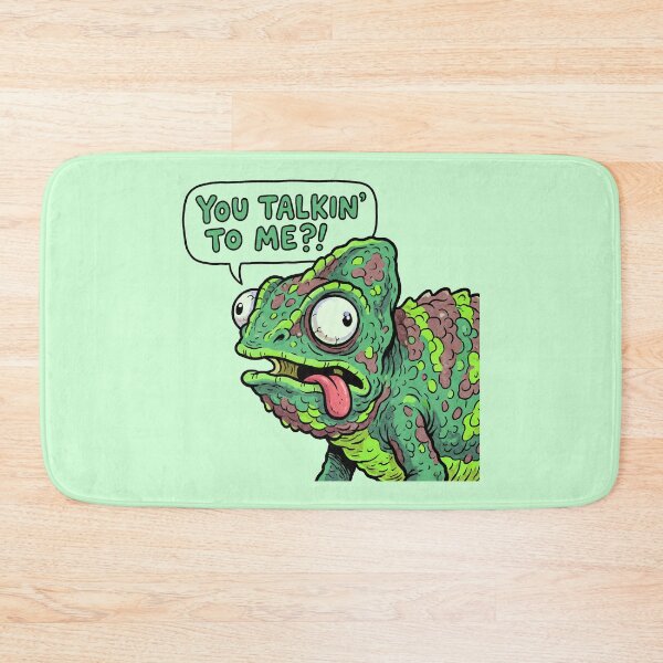 Item preview, Colorful Chameleon Cartoon You Talking To Me designed and sold by ThreadRiotTees.