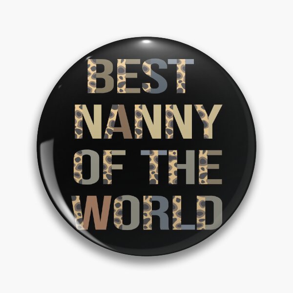 Item preview, Best Nanny in the World designed and sold by aponwao.