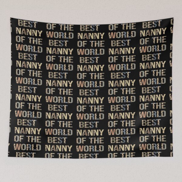 Item preview, Best Nanny in the World designed and sold by aponwao.