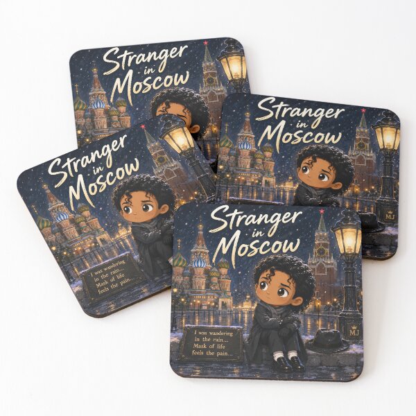 Item preview, Michael Jackson - Stranger in Moscow Cartoon Edition designed and sold by LuluLeb.