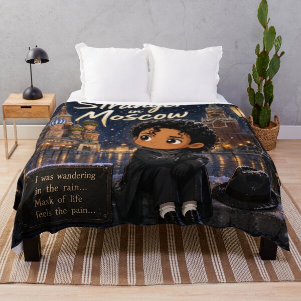Item preview, Michael Jackson - Stranger in Moscow Cartoon Edition designed and sold by LuluLeb.