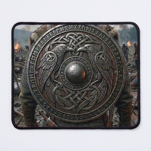 Item preview, Odin’s Shield – Nordic Artifact designed and sold by Bibi Design.