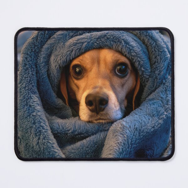 Item preview, Beagle in Blanket 01 designed and sold by Elisabeth Lucas.