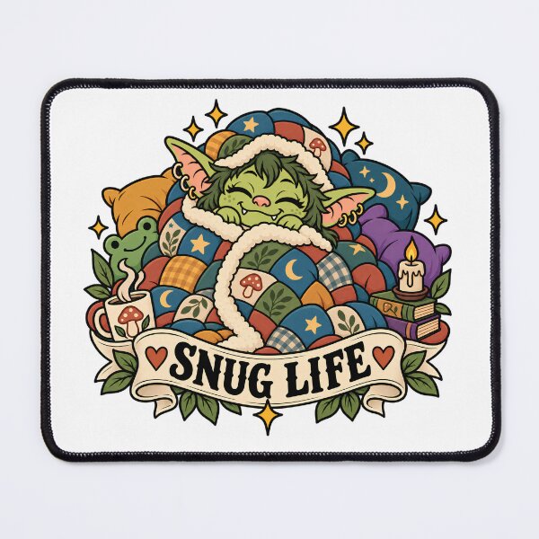 Item preview, Snug Life - Cozy Goblin Autism Stimming Sensory Comfort designed and sold by Neurospicy Trolls.