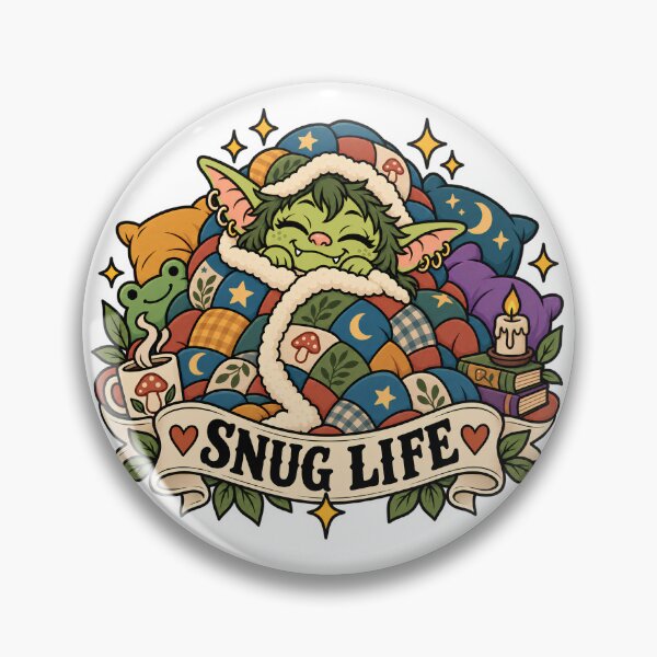 Item preview, Snug Life - Cozy Goblin Autism Stimming Sensory Comfort designed and sold by Neurospicy Trolls.