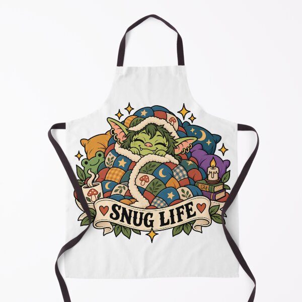 Aperçu de l'œuvre Snug Life - Confort sensoriel Cozy Goblin pour les personnes autistes souffrant de stimulation sensorielle créée et vendue par Neurospicy Trolls.