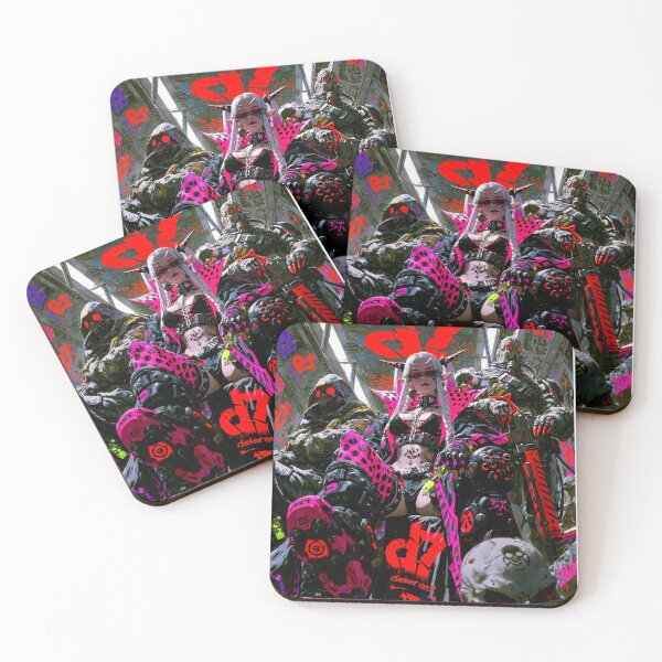 Item preview, The Gang - Cyberpunk Sci Fi Anime art designed and sold by Delerat7.
