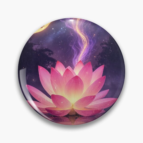 Item preview, Glowing Lotus Moonlit Water designed and sold by nardreelxz.