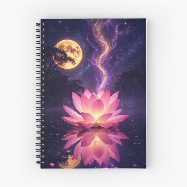 Item preview, Glowing Lotus Moonlit Water designed and sold by nardreelxz.
