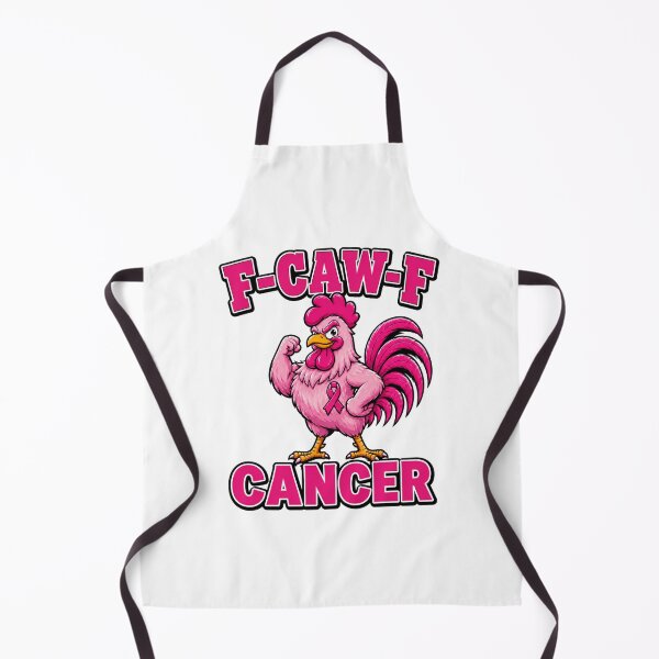 Item preview, Pink Rooster F-Caw-F Funny Breast Cancer Awareness designed and sold by WeirdlyMild.