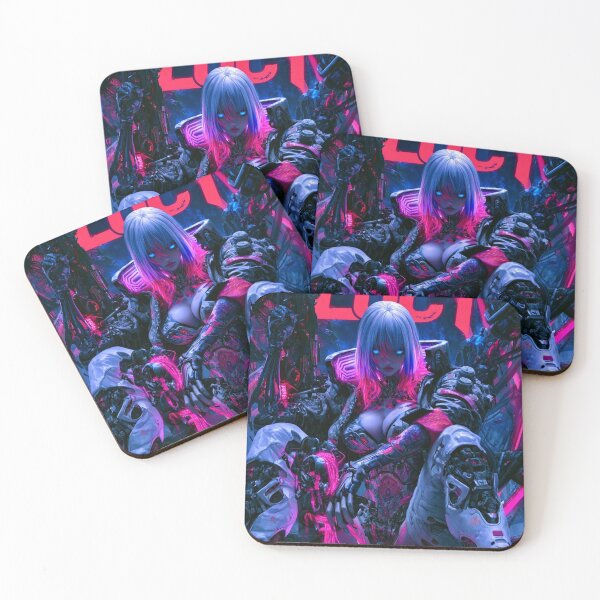 Item preview, Lucy - Cyberpunk Sci Fi Anime art designed and sold by Delerat7.